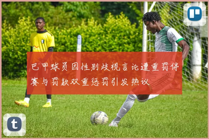 巴甲球员因性别歧视言论遭重罚停赛与罚款双重惩罚引发热议
